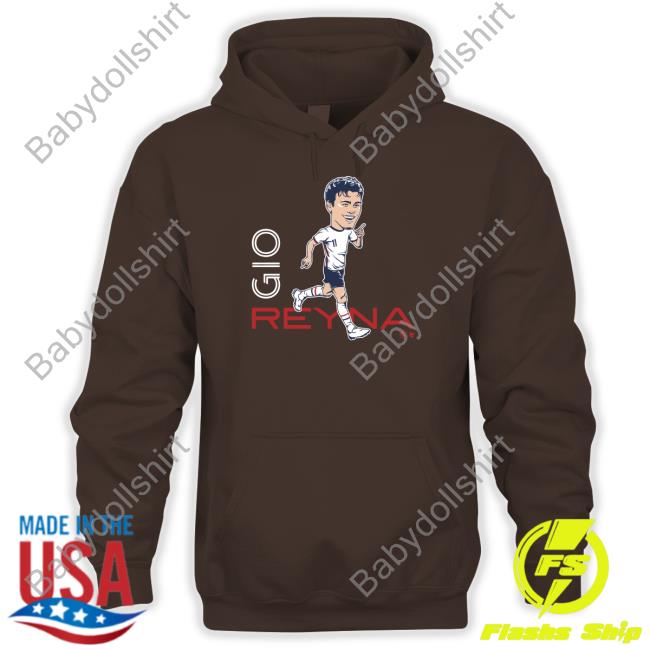Breakingt Gio Reyna Caricature Shirt