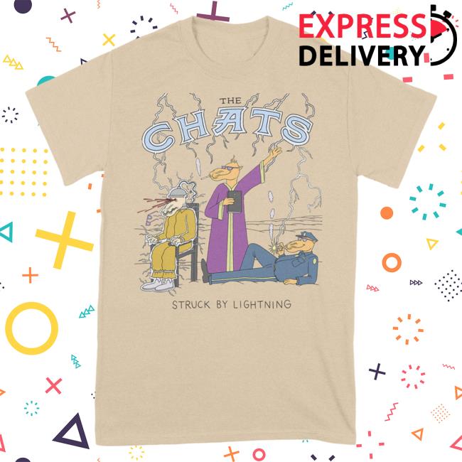 Official Kings Road Merch Store The Chats Struck By Lightning | Tshirt