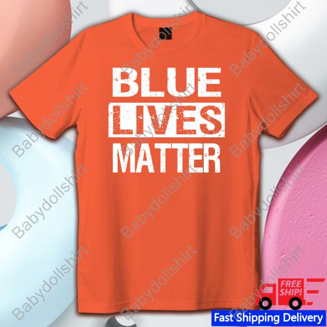 Zeek Arkham Blue Lives Matter Long Sleeve Tee Back The Blue