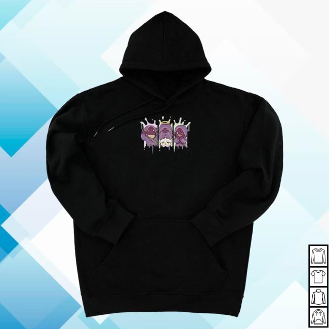 Official BadBoyHalo Hear No Muffin See No Muffin Speak No Muffin LS Hoodie