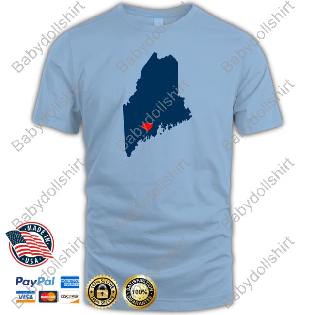 Official New England Patriots Lewiston Strong Heart T Shirt Official Lewiston Strong Shirt