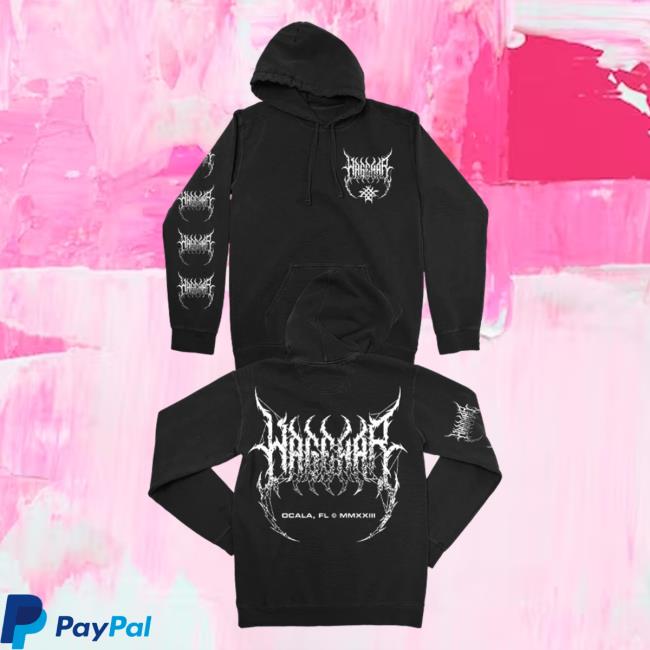 Wage War Merch Heavy Metal Hooded Sweatshirt