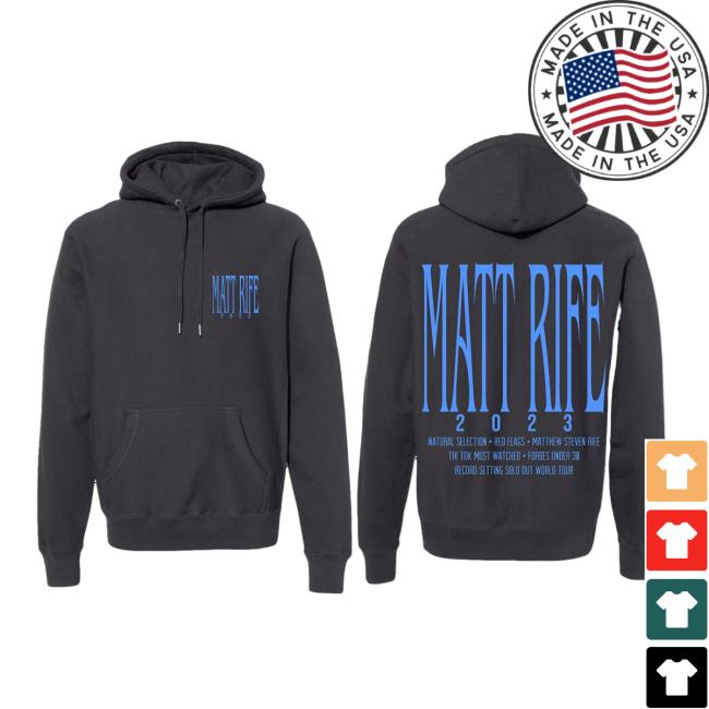Matt Rife 2023 Logo Hoodie