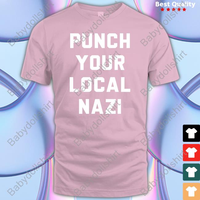 Official Punch Your Local Nazi Hoodie