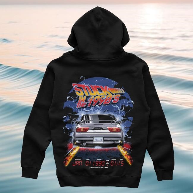 Official PrizzaMike Merch Stuck in the 1990s - Hood