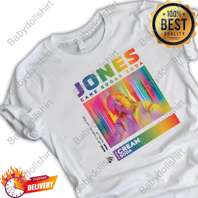 Official Jones Soda Merch Jones Cane Sugar Soda Shirt Jones Pride Ft Left At London