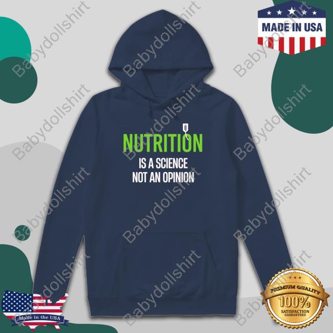 Official Paul Wischmeyer Nutrition Is A Science Not An Opinion Tee Shirt