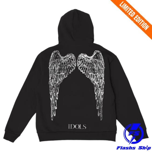 Official Yungblud Merch Store Yungblud Idols Wings Popover Hoodie