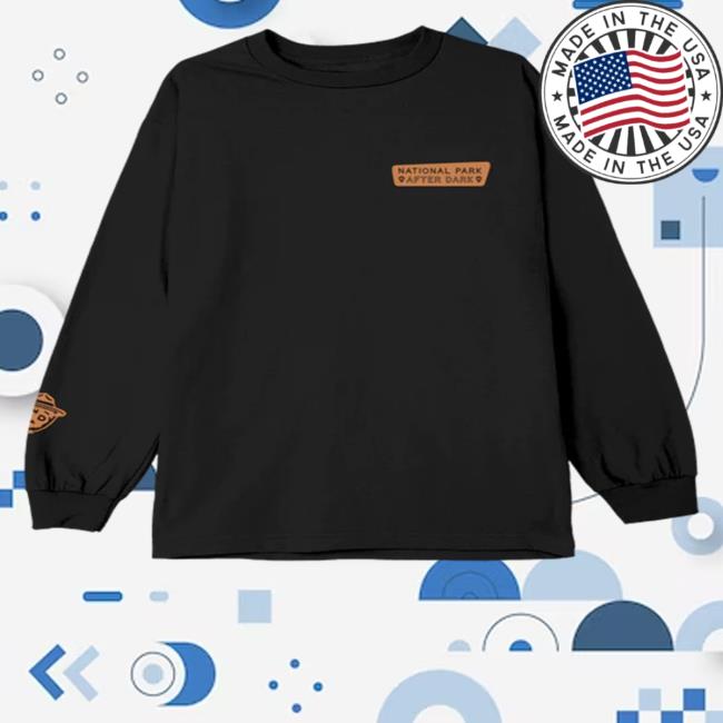 Official Fanjoy Merch National Park After Dark National Park Black Long Sleeve