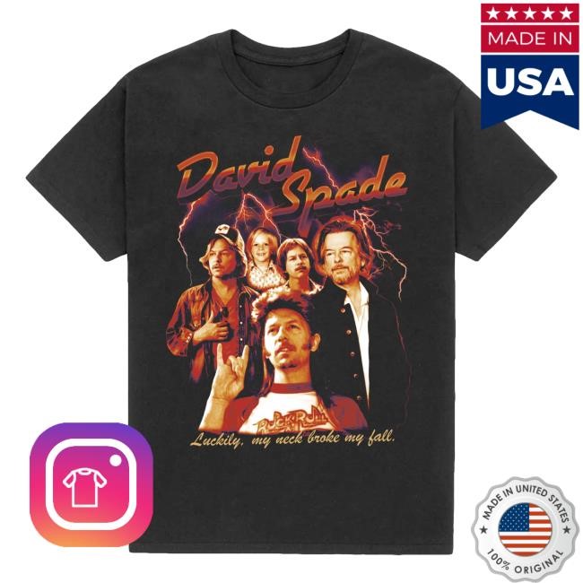 Official David Spade Graphic Shirt 2024