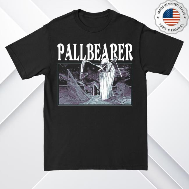 Official Pallbearer Merch Pallbearer "Sorrow And Extincton" Black Shirts Deathwishinc