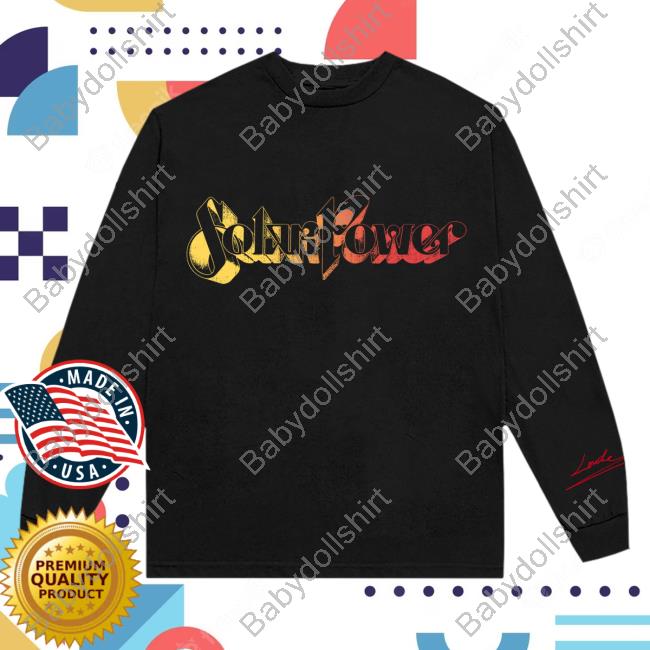 Lorde Store Solar Power Photo Shirt
