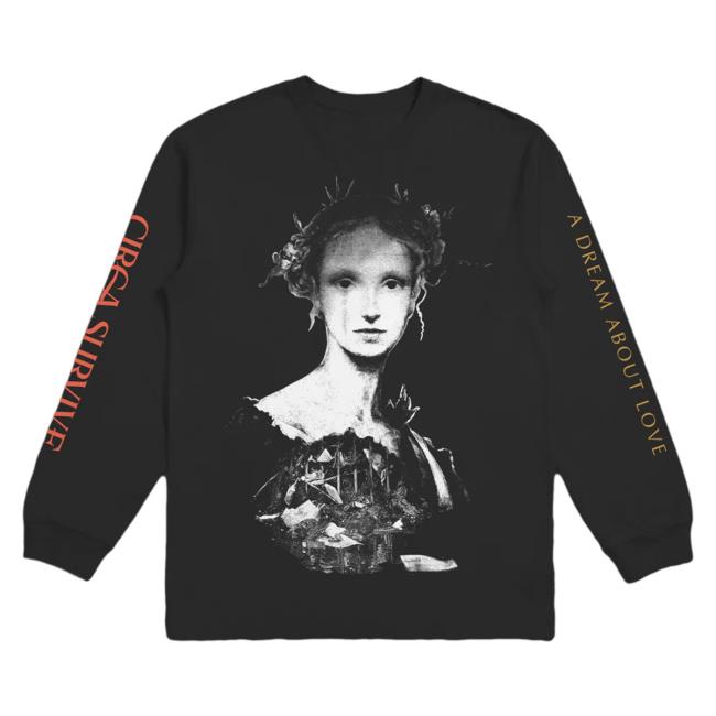 Official Circa Survive ADAL A Dream About Love Long Sleeve T-Shirt Black Circasurvive