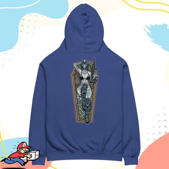 Official Threat Llama Merch Shop Threat Llama Space Siren (Pull Over Hoodie) ThreatLlama