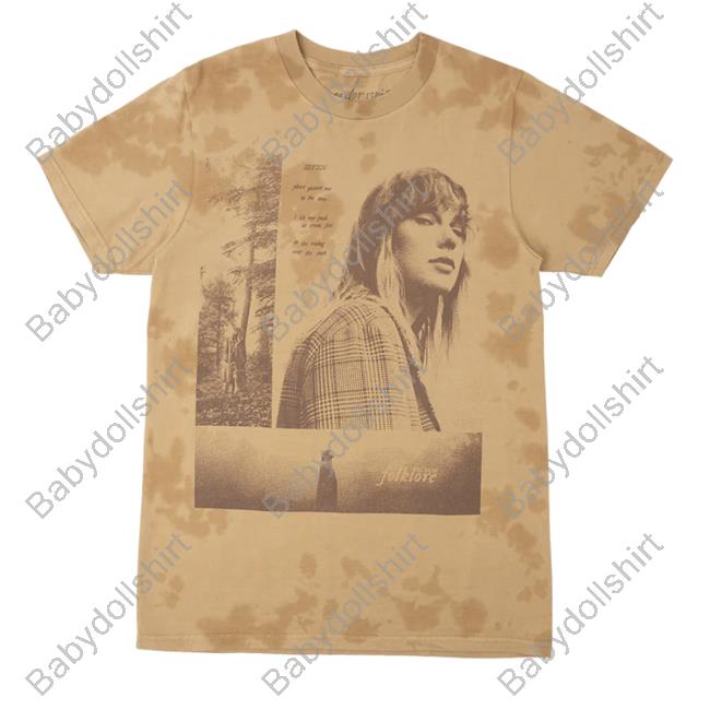 Official Taylor Swift Store Seven Tie Dye T Shirt