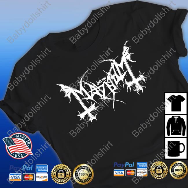 Sammy Ciaramitaro Mayhem World Tour White Essential Tee Shirt Blacksamath