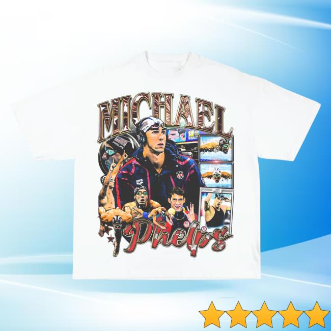Official Game Changer Michael Phelps Tshirt White GameChanger