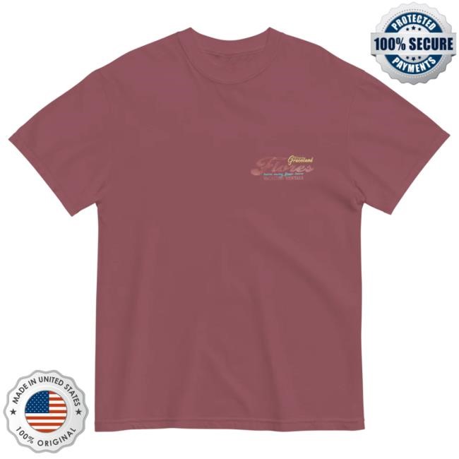 Official Wyatt Flores Merch Shop Wyatt Flores Graceland Vacation Red Long Sleeve Tee Shirt