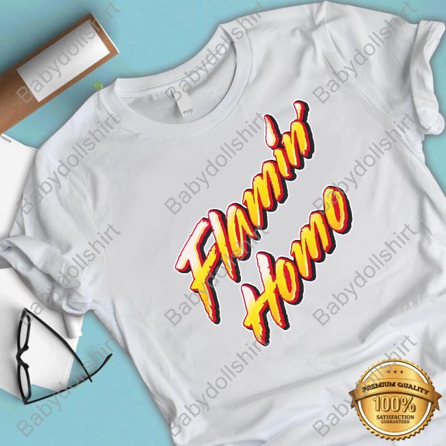 Shirts That Go Hard Flamin' Homo Tee Shirt Thegoodshirts