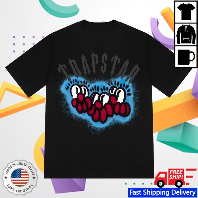 Official Complex Merch Store Trapstar x Slawn Tee - Black Top Shirt