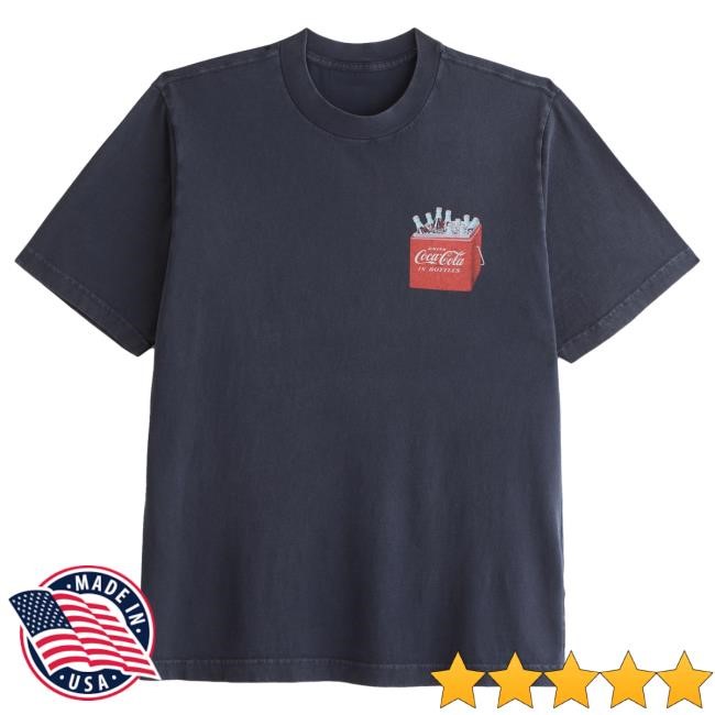 Official Abercrombie And Fitch Apparel Clothing Merch Coca-Cola Vintage-Inspired Graphic Shirts Abercrombie Store Shop