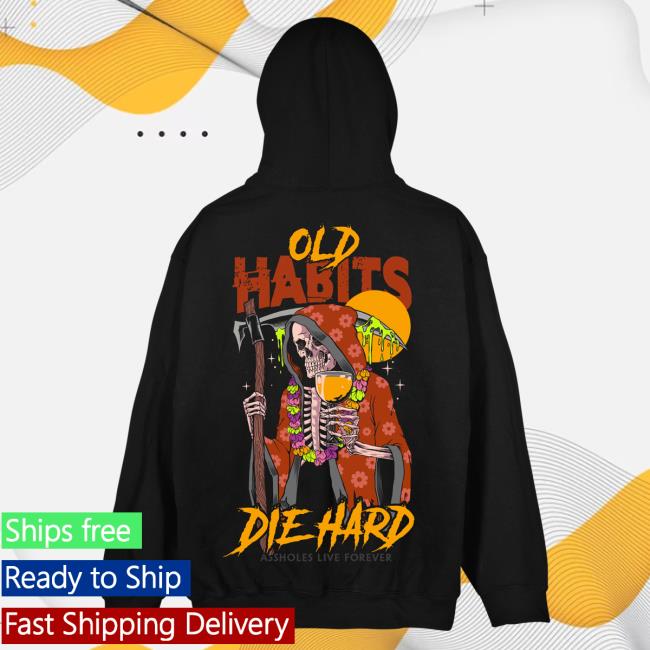 Official Linda Finegold Merch Store Stop Old Habits Die Hard Long Sleeve Hot Shirt Black Lindafinegold Clothing Shop