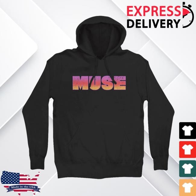 Official Muse Clothing Store Mohawk Skull Long Sleeve Hoodie | Muse