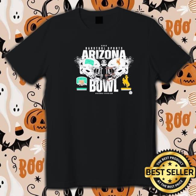 Official Barstool Sports Arizona Bowl Wyoming Cowboys Vs Ohio Bobcats 2022 Hoodie
