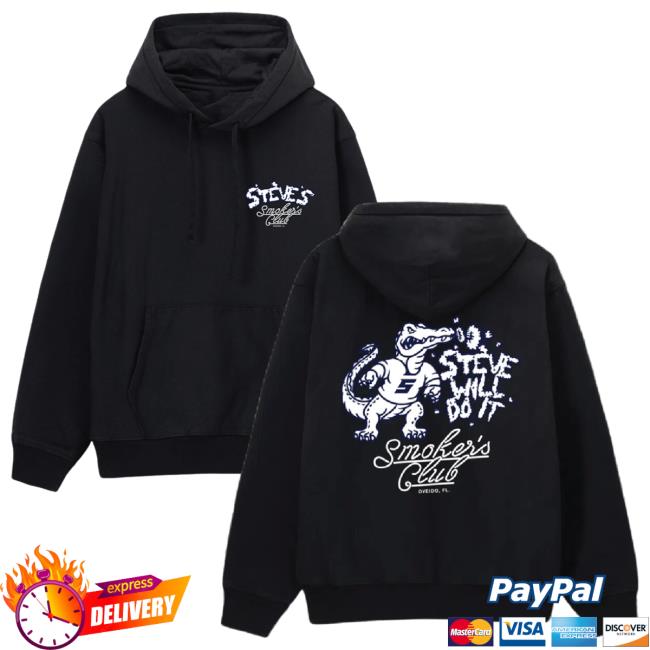 Official Steve Will Do It Steve Will Do It Smokers Club Crewneck Sweatshirt SteveWillDoIt