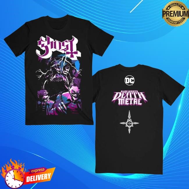 Official Ghost Band Rock Backstreet Merch Store Shop Ghost Dc Comics Death Metal Attractive Shirt