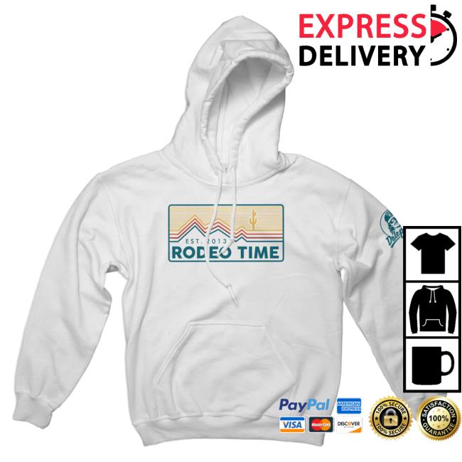 Official Rodeo Time Dale Brisby Merch White Summit Sweater