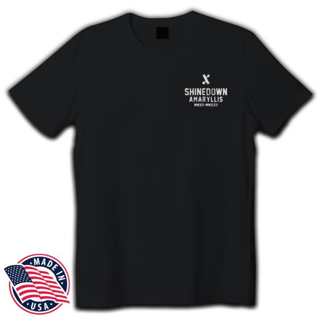 Official Shinedown Merch Amaryllis X Tee