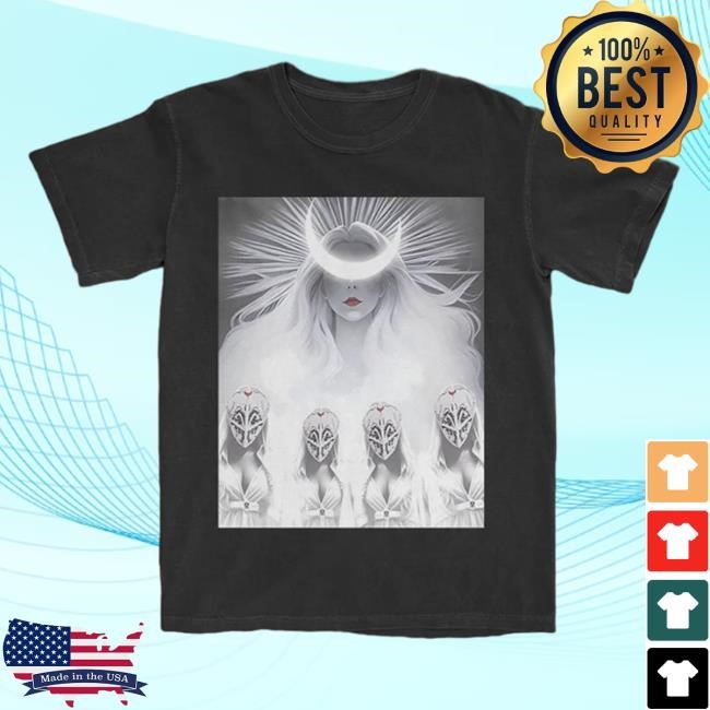Official In This Moment White Ethereal Tee Shirt