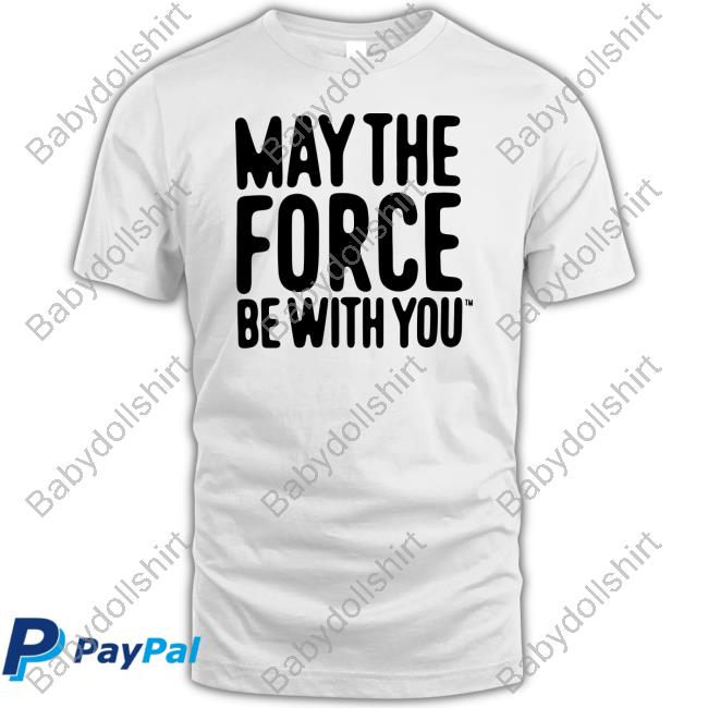 Human Made Merch May The Force Be With You White Crewneck Sweatshirt