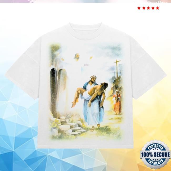 In His Arms Tee White By Arcangel Faith Community Staple