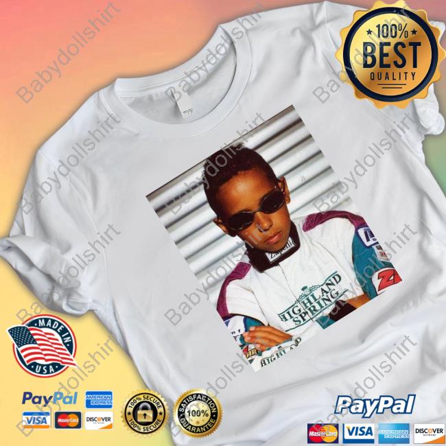 Ntwrk Lewis Hamilton As A Young Kid T-Shirt