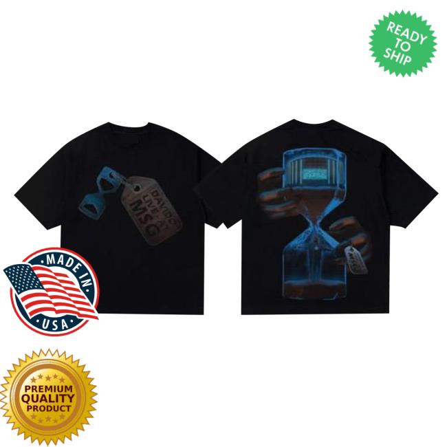 Davido Merch Store | Davido Live At MSG Tee