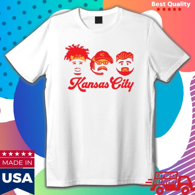 Patrick Mahomes Andy Reid Travis Kelce Kansas City Football Sweatshirt