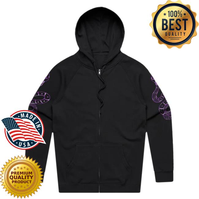 Level Up Merch Level Up Skull Moth Zip Hoodie