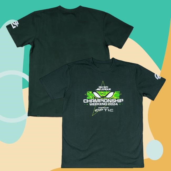 Official OpTic Gaming Optic Champs 24 Tee Shirt