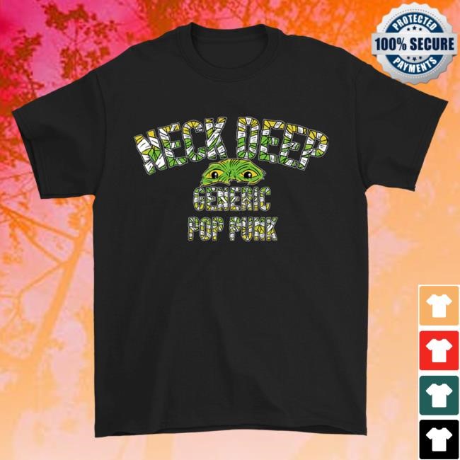 Official Neck Deep Merch Store Generic Pop Punk Halloween Hot Shirt – Black NeckDeep