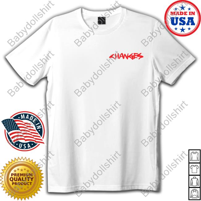 Official Justin Bieber Merch Changes Cover Long Sleeve T-Shirt