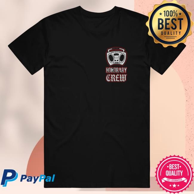 Official Dance Gavin Dance Merch Honorary Crew Black Attractive Shirt DanceGavinDance