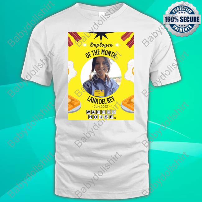 Lana Del Rey Waffle House’s July Employee of the Month Long Sleeve T-Shirt