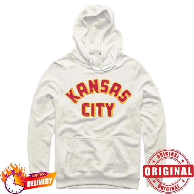 KC Red & Gold Arch Hoodies Charlie Hustle Merch Store Official