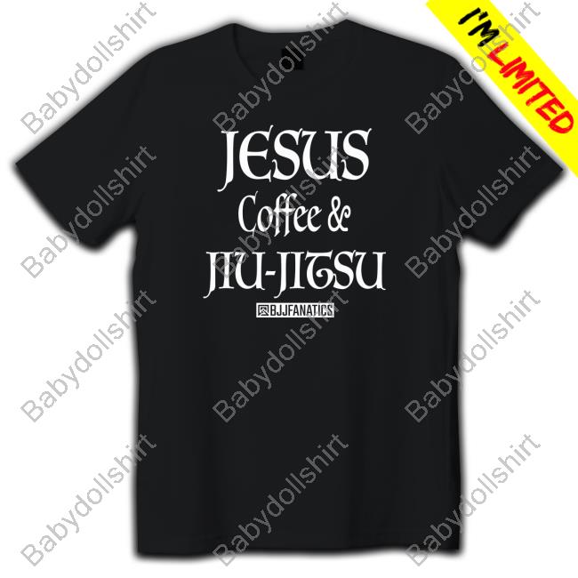 Official Jesus Coffee And Jiu Jitsu Hoodie