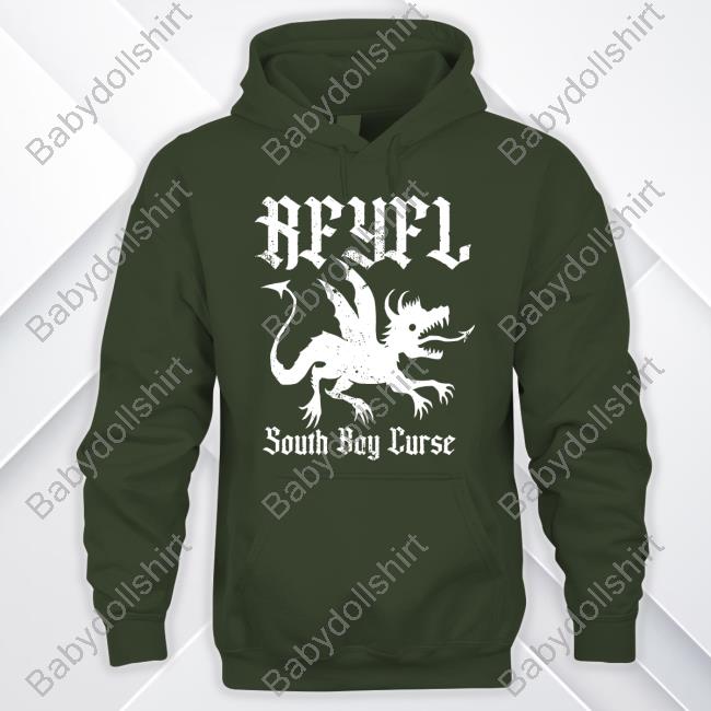 Run For Your Fucking Life South Bay Curse Black Tee Shirt