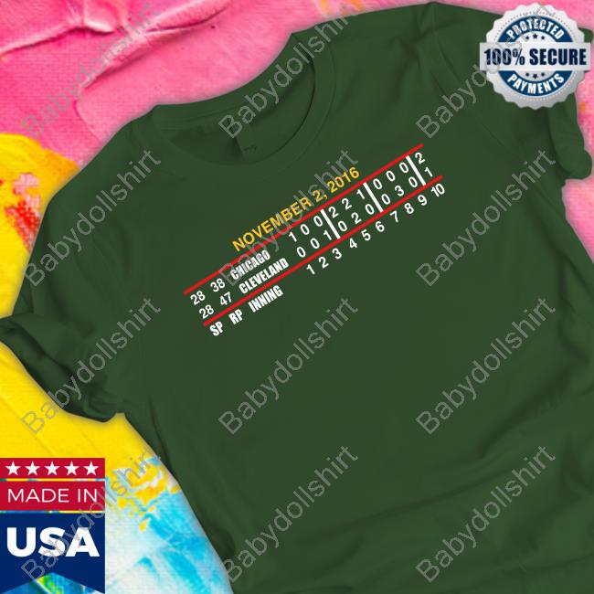 Game 7 Scoreboard Long Sleeve Tee