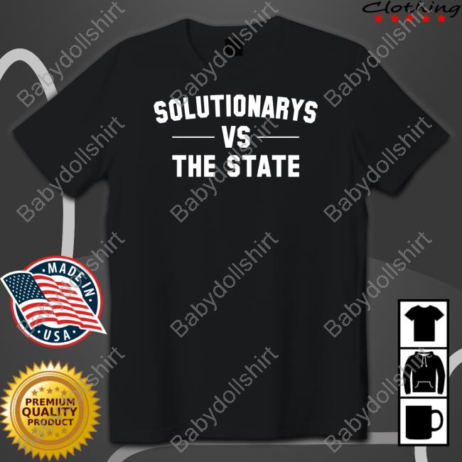 Black Guns Matter Merch Solutionary Vs The State T Shirt