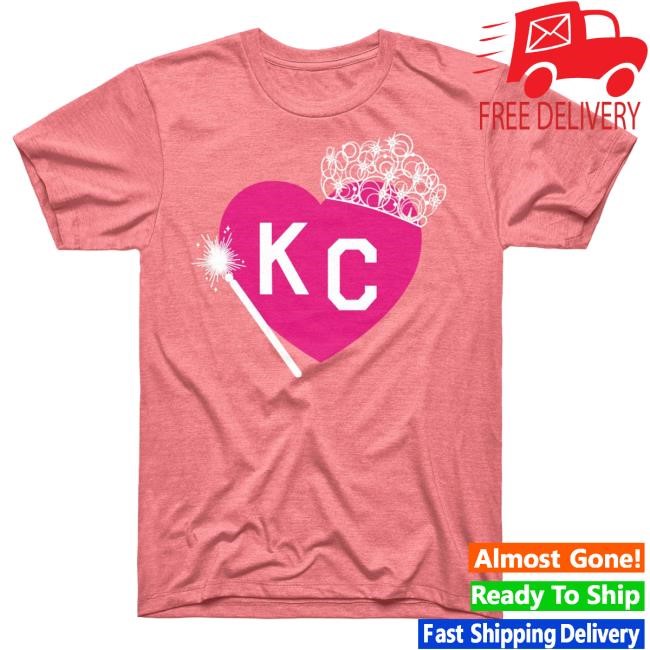 Good Witch KC Heart Pink Tee Charlie Hustle Merch Store Official